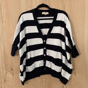 Michael Kors striped baggie sweater